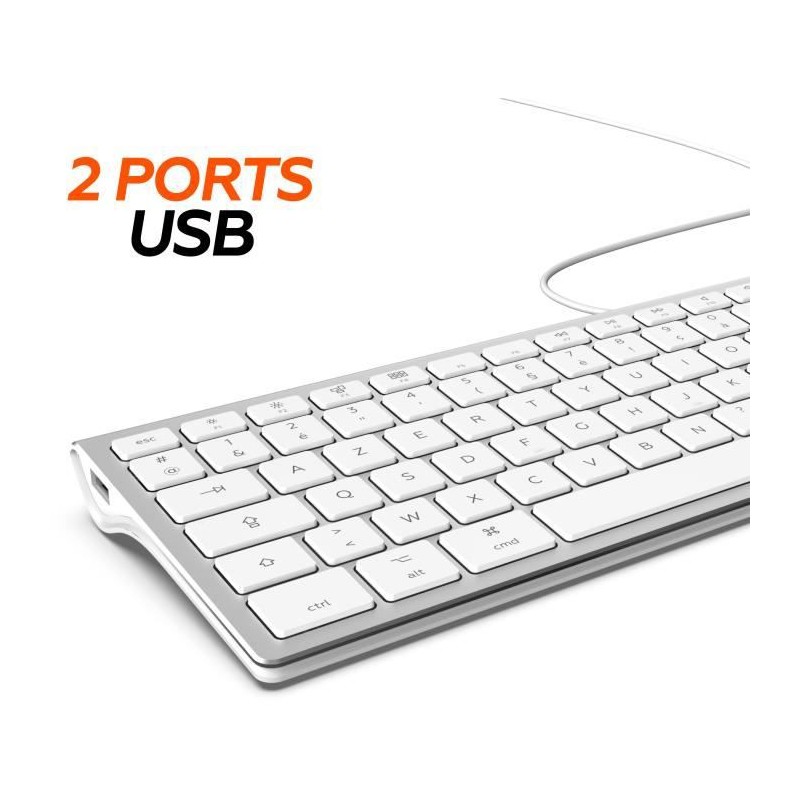 Mobility Lab Ml Clavier Design Touch Filaire Pour Mac Avec Usb