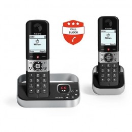 ALCATEL F890 Voice Duo Noir Téléphone répondeur sans fil - Blocage jusqu'à 1000 numéros