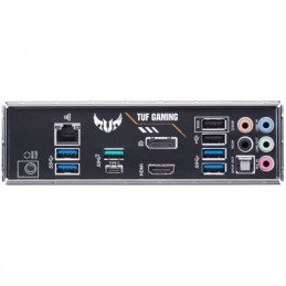 ASUS TUF B450-PLUS II Gaming Carte mere ATX Socket AM4 - DDR4 - HDMI - DP - vue connecteurs