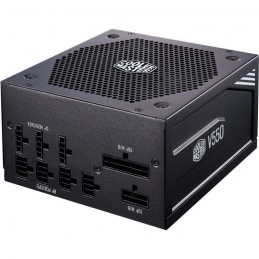 COOLER MASTER V550 Gold V2 Alimentation PC 550W Modulaire 80Plus Or - vue connecteurs