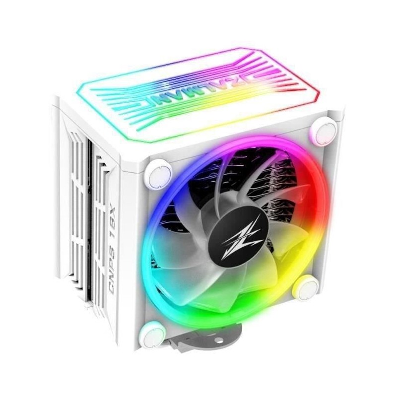 ZALMAN CNPS16X RGB Blanc Ventirad CPU INTEL - AMD Ventilateur 2x 120mm avec  Quadrimedia