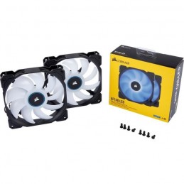 CORSAIR AF140 Low Noise Ventilateur Air Series 140mm LED Bleu (Pack de 2) (CO-9050090-WW) - vue emballage