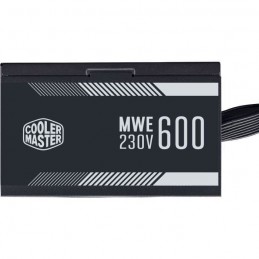 COOLER MASTER MWE 600W V2 Alimentation PC ATX 80Plus White - vue de profil