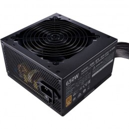 COOLER MASTER MWE Bronze 650W V2 Alimentation PC 80Plus Bronze - Cables plats - vue de trois quart