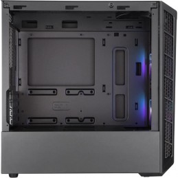 COOLER MASTER MB311L A-RGB Mesh Boitier PC Gaming Mini Tour Micro-ATX - Panneau en verre trempé - vue de profil