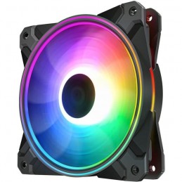 DEEPCOOL CF120 Plus A-RGB Ventilateur boitier PC 120mm - Pack de 3 - vue seul de face