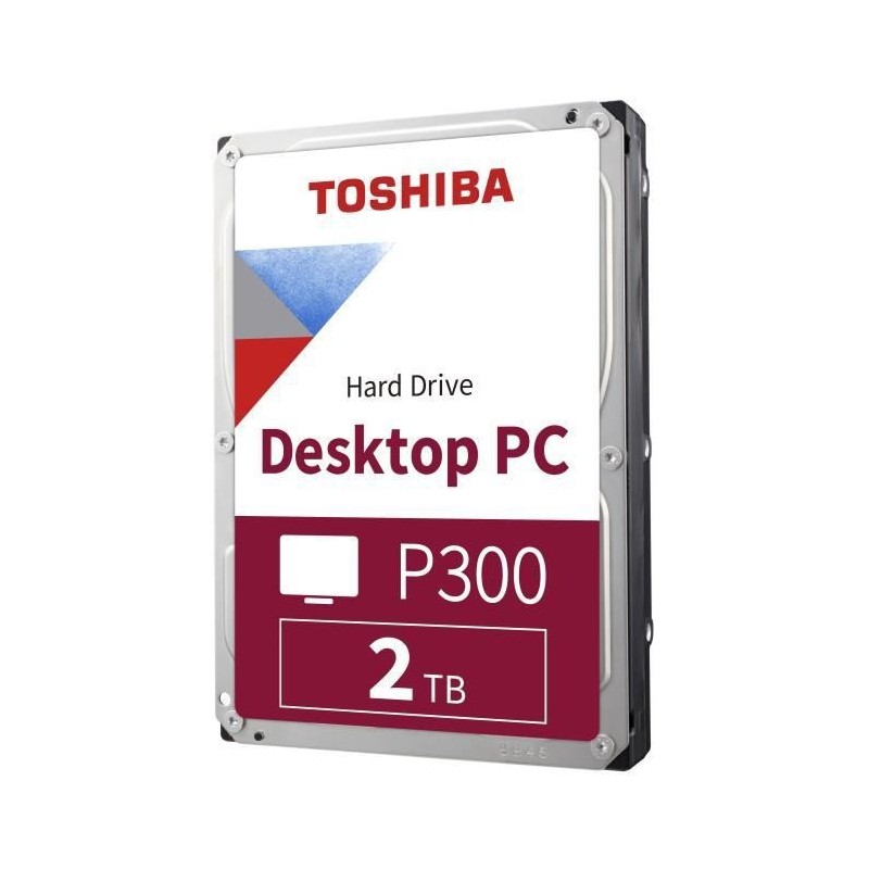 TOSHIBA 2To P300 HDD 3.5'' SATA 6Gbs 5400rpm - Bulk (HDWD220UZSVA)