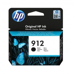 HP 912 Noir Cartouche jet d'encre authentique (3YL80AE) pour OfficeJet 8010 series, OfficeJet Pro 8020 series