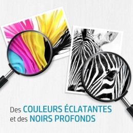 HP 305XL Trois Couleurs Cartouche d'encre XL authentique (3YM63AE) pour DeskJet 2300, 2700, Plus 4100, Envy 6000 - vue qualité