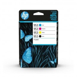 HP 953 Pack Cartouches d'encre authentiques 6ZC69AE noir, cyan, magenta, jaune pour OfficeJet Pro 7700 / 8200 / 8700