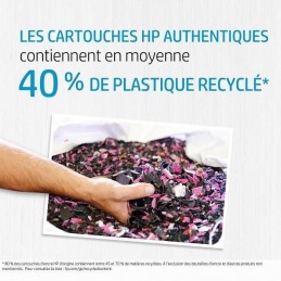 HP 934-935 Multipack de Cartouches d'encre authentiques Noir, Cyan, Magenta, Jaune (6ZC72AE) - vue recyclé