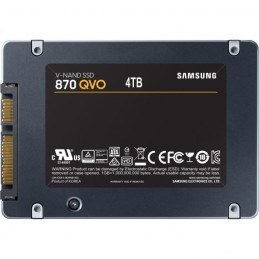 SAMSUNG 4To SSD 870 QVO 6Gbs 2.5'' (MZ-77Q4T0BW) - vue de dessous