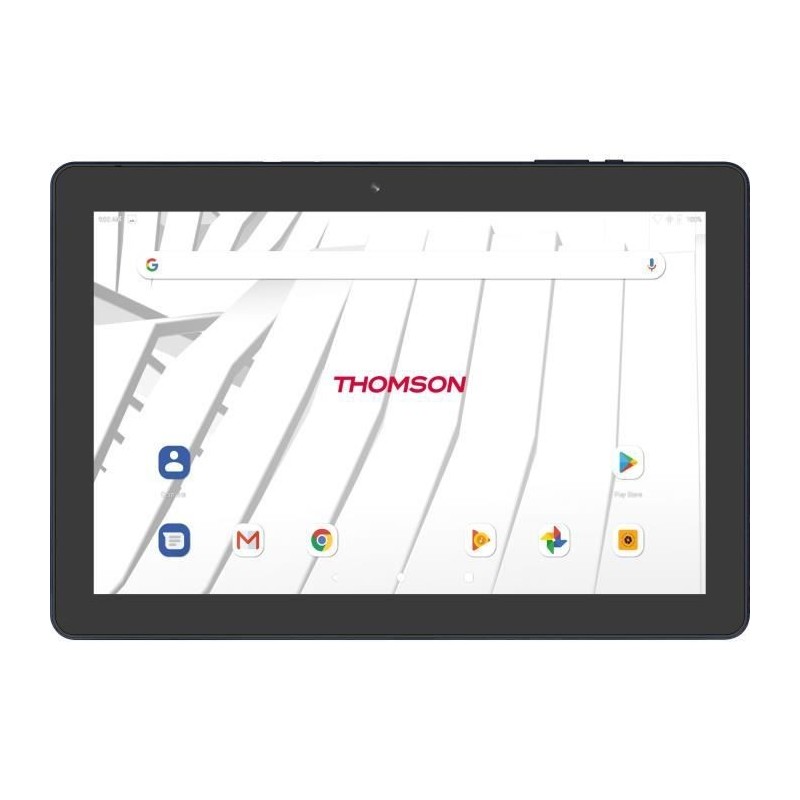 THOMSON TEOX10-3BK64 Tablette tactile 10'' HD - Quad Core - RAM 3Go - Stockage 64Go - Android 10 - Noir