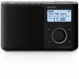 SONY Radio numérique DAB/DAB +/ FM - Ecran LCD - Noir
