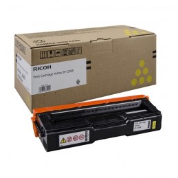 RICOH 407546 Toner Laser Jaune (1600 pages) authentique pour SP C250, C250DN, C250SF - vue emballage