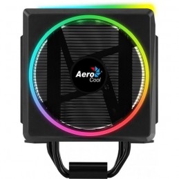 AEROCOOL Cylon 4 A-RGB PWM 4P Ventirad CPU INTEL - AMD Ventilateur 120mm - vue de face