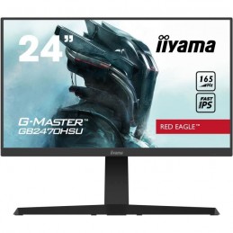 IIYAMA G-Master Red Eagle GB2470HSU-B1 Ecran PC 24'' FHD Gamer - Dalle IPS - 1ms - 165Hz - HDMI / DP - FreeSync - vue de face