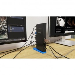 I-TEC Station d'accueil ADVANCE USB 3.0 pour Notebook - 7x USB, RJ45, HDMI, DVI - vue en situation