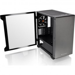 THERMALTAKE S100 Noir Boitier PC Mini tour - Format Micro-ATX (CA-1Q9-00S1WN-00)- vue de trois quart