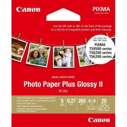 CANON PP-201 Papier Photo Carré 9x9 cm - 20 feuilles - 2311B070