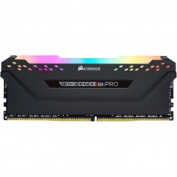 CORSAIR Vengeance RGB Pro 16Go DDR4 (2x 8Go) RAM DIMM 3000MHz CL15 (CMW16GX4M2C3000C15) - vue de dessus