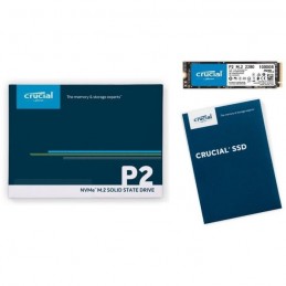 CRUCIAL 1To SSD P2 3D NAND - Format M.2 NVMe (CT1000P2SSD8) - vue emballage