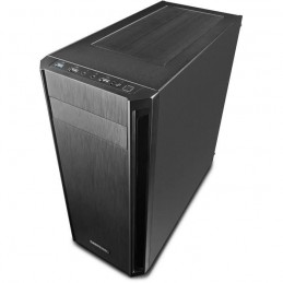 DEEPCOOL D-Shield V2 Noir Boitier PC Moyen tour - Format ATX (DP-ATX-DSHIELD-V2) - vue de trois quart