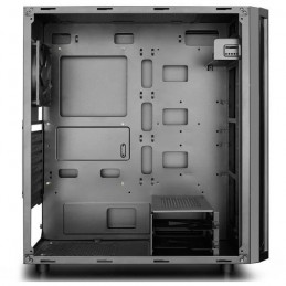 DEEPCOOL D-Shield V2 Noir Boitier PC Moyen tour - Format ATX (DP-ATX-DSHIELD-V2) - vue de profil