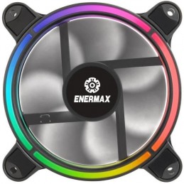 ENERMAX TB RGB Ventilateur boitier PC 120mm - Pack de 6 - Sync Ready avec hub et telecommande - vue de face