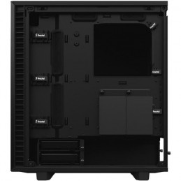 FRACTAL DESIGN Define 7 Compact Noir  Boitier PC Moyen tour Format ATX (FD-C-DEF7C-01) - vue de profil
