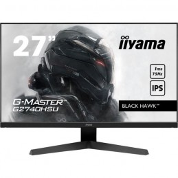IIYAMA G Master Black Hawk Ecran PC 27'' FHD Gamer - Dalle IPS - 1 ms - HDMI / DP - AMD FreeSync - vue de face