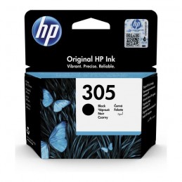 HP 305 Noir Cartouche d'encre Authentique (3YM61AE) pour DeskJet 2300,  2700,  Plus 4100, ENVY 6000, Pro 6400