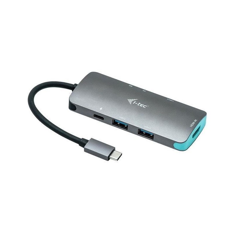 I-TEC HUB USB-C Station d'accueil pour Notebook / Tablette PC / PC de bureau / Smartphone - 60 W - 3x USB 3.0 - vue 3/4