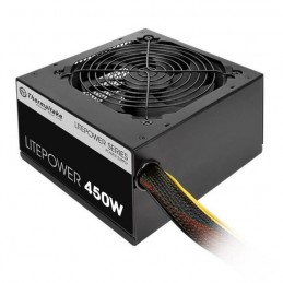 THERMALTAKE LitePower Alimentation PC 450W ATX - vue de trois quart