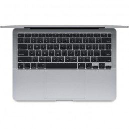 APPLE MacBook Air Gris Sidéral (2020) Ordinateur 13.3'' - Puce Apple M1 - RAM 8Go - Stockage 256Go - AZERTY - vue de dessus