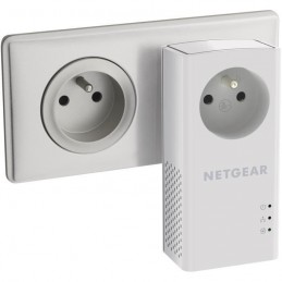 NETGEAR Pack de 2 CPL 1000 Mbps avec Prise Filtrée - 1 Port Ethernet - vue en situation