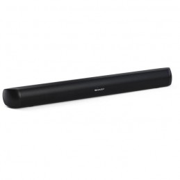 SHARP HT-SB107 Noir Barre de son 2.0 - Bluetooth 4.2 - 90W - HDMI / Aux 3.5mm / USB - vue de trois quart