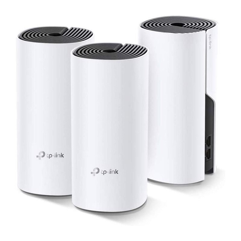 TP-LINK Deco E4 (Pack de 3) Systemes WiFi Mesh - AC1200 - Compatible toutes Box