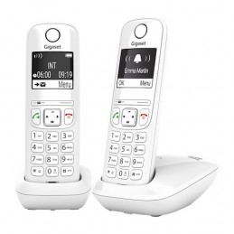 GIGASET AS690 Blanc Téléphone Fixe Duo sans fil DECT