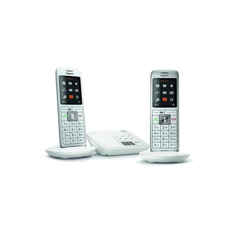 GIGASET CL 660 A Duo Blanc Téléphone Fixe sans fil DECT avec répondeur