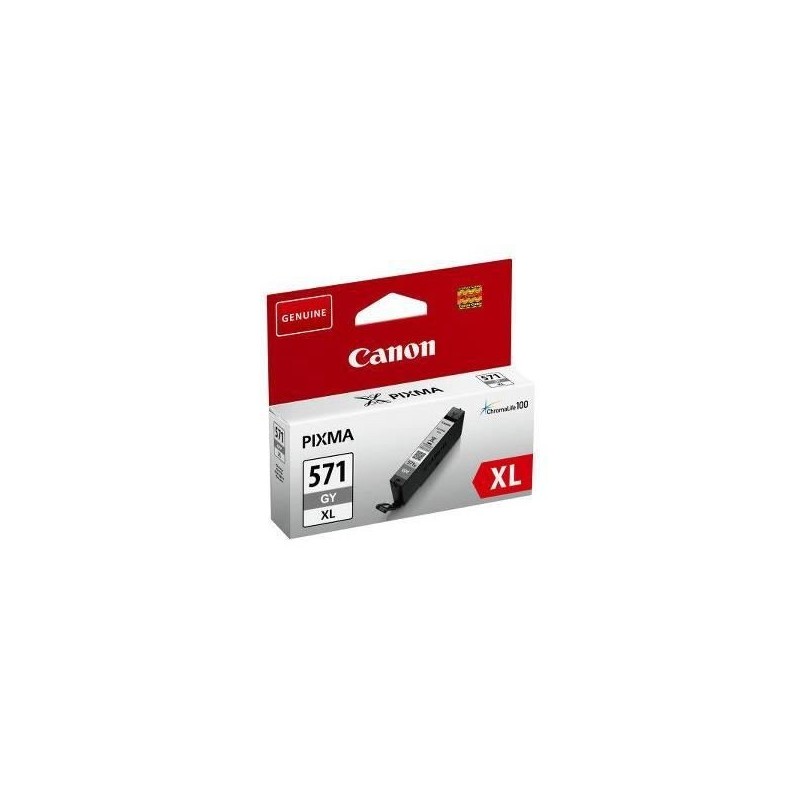 CANON CLI-571 XL Gris Cartouche d'encre pour PiXMA MG7750, MG7753, TS8050, TS9050 ...