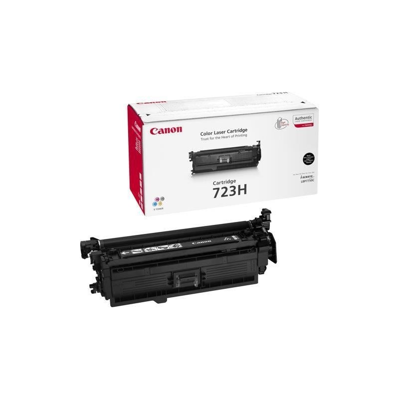 CANON 723H Noir Toner Laser Haute capacité (10000 pages) 2645B002 pour i-SENSYS LBP7750