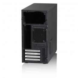 FRACTAL DESIGN Core 1000 Noir Boitier PC Mini Tour USB 3.0 Format Micro-ATX (FD-CA-CORE-1000-USB3-BL) - vue de dos