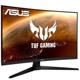 ASUS TUF VG32VQ1BR Ecran PC 32'' WQHD (2560x1440) Gamer - VA Incurvé - 1ms - 165Hz - FreeSync - HDMI - DP - Noir - vue de 3/4