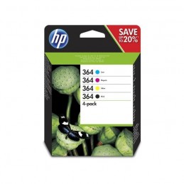  HP 364 Pack Cartouche d'encre Authentique N9J73AE pour Deskjet 3520, Photosmart 5510, 6525, 7520 ...