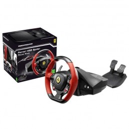 THRUSTMASTER Volant FERRARI 458 SPIDER Racing Wheel avec pédalier Compatible Xbox One - vue emballage