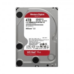 WESTER DIGITAL 4To WD Red™ Plus NAS HDD 3.5'' - SATA 6Gbs - 5400 rpmn - Cache 128Mo (WD40EFZX) - vue de dessus