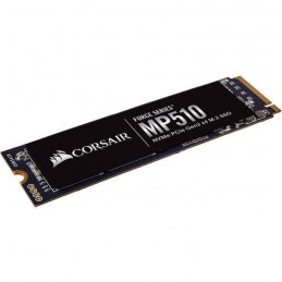 CORSAIR 480Go SSD Force Series MP510 M.2 NVMe PCIe Gen3 (CSSD-F480GBMP510B) - vue a plat