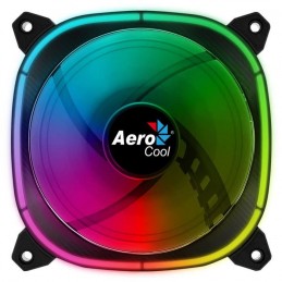 AEROCOOL Astro 12 A-RGB Ventilateur boitier PC 120mm - vue de face