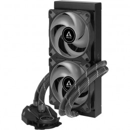 ARCTIC Liquid Freezer II 240 ARGB Watercooling AIO CPU 240mm Intel - AMD - 2x 120mm (ACFRE00093A) - vue OFF